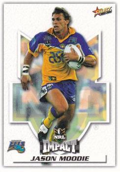 2001 Select Impact #46 Jason Moodie Front